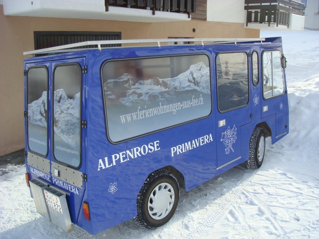 Haus Alpenrose Lägenhet Saas Fee Exteriör bild