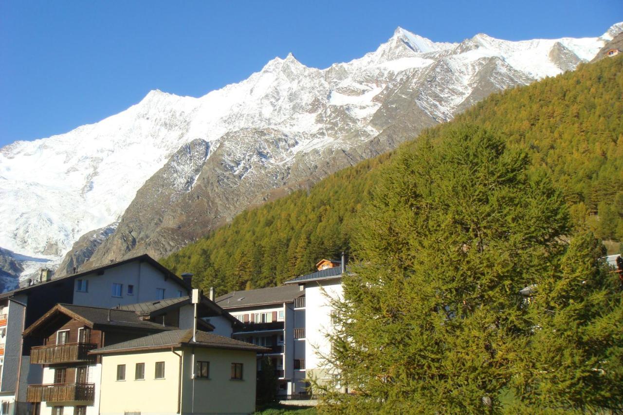 Haus Alpenrose Lägenhet Saas Fee Exteriör bild